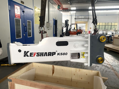 Dernière affaire concernant La dernière génération de marteaux de rupture hydraulique de KEISHARP porte le travail de tunneling au niveau supérieur