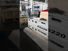 KS220 Briseur hydraulique de type supérieur de 190 mm de diamètre de châssis Adapté à une excavatrice de 45 ~ 55 tonnes