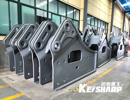 qualité  Side Type Hydraulic Breaker Spare Parts Bracket KS60 KS80 KS220 KS400 usine