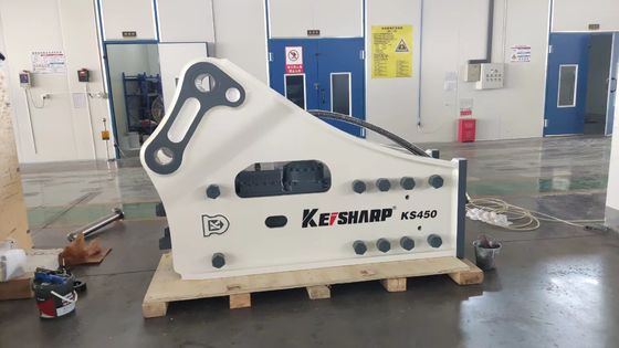 KS450 Machine de rupture hydraulique de roche de type latéral Diamètre du châssis 190 mm