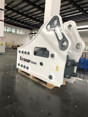 KS500 coupant hydraulique pour excavatrice de côté Type 195 mm Diamètre du châssis