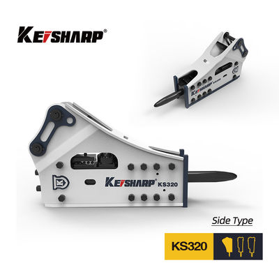 KS320 type latéral rupteur hydraulique 155 mm rupteur de roche de châssis