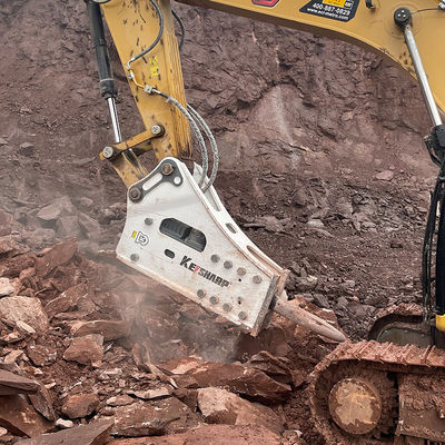 un disjoncteur hydraulique de type latéral pour mini-excavatrice