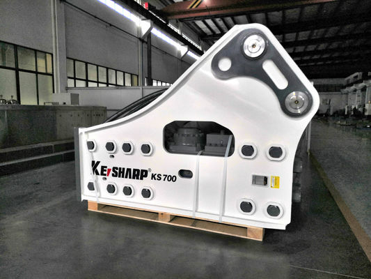 KS700 Type latéral Dégraphieur hydraulique Diamètre de châssis de 215 mm Adapté à une excavatrice de 70 ~ 105 tonnes