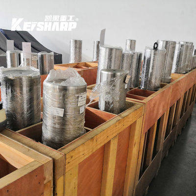 Matériau en acier coulé à piston pour excavateur, disjoncteur hydraulique KS100 KS120 KS150