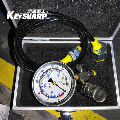 ISO9001 Pièces détachées de disjoncteurs hydrauliques Jauge d'azote pour disjoncteurs hydrauliques