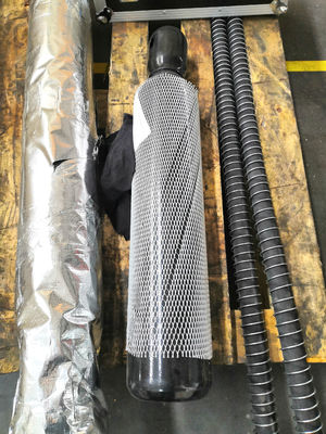 Standard / personnalisé hydraulique disjoncteur pièces détachées bouteille d'azote