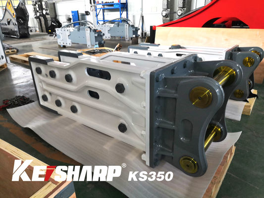 KS350 type supérieur disjoncteur hydraulique 165 mm diamètre de châssis pour excavateur 35-40 tonnes