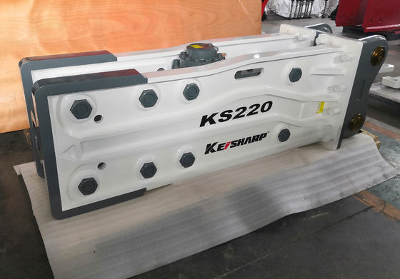 KS220 Excavatrice hydraulique de type supérieur, machine à casser la pierre, homologuée ISO
