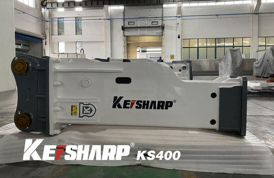 KS400 type silencieux disjoncteur hydraulique de 175 mm diamètre de châssis Adapté à une excavatrice de 40 ~ 50 tonnes