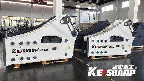 KS500 ISO9001 Équipement de construction de débroussailleuse hydraulique pour excavatrice
