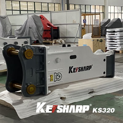 KS550 200 mm Chisel Box Type Excavator Casseurs hydrauliques pour l'exploitation minière et la métallurgie