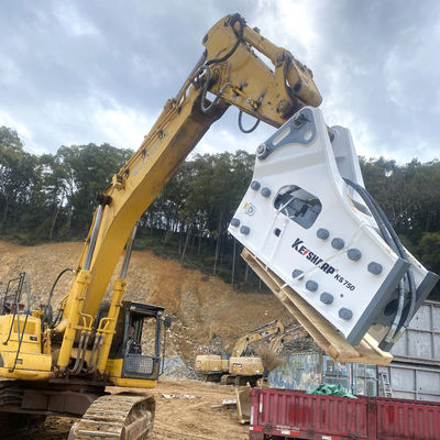 Ce marteau hydraulique certifié Rock Hammer Vibro 42 Matériel Ciseau Crmo