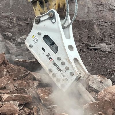 200 mm de diamètre de châssis KS550 type de façade hydraulique de rupture de roche