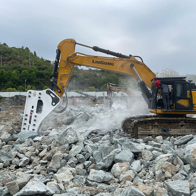 5350Kg Excavateur hydraulique fractionneur de rupture conception moderne pour l'efficacité de la construction