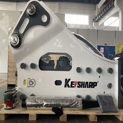 Type de disjoncteur hydraulique sur mesure, résistant à l'usure, disjoncteur hydraulique de concassage