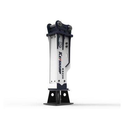KS350 165mm Chisel Hydraulique Briseur Pour Excavateur de rupture de roche Certifié ISO9001