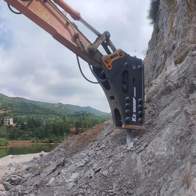 Certifié CE, fracture hydraulique de la surface de la pierre pour le broyage des roches