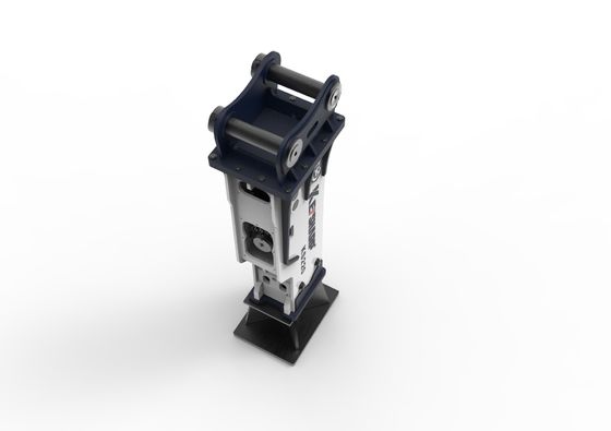 Casque type disjoncteur hydraulique pour la construction lourde avec alliage résistant à l'usure et 155Mm Chisel pour des performances supérieures