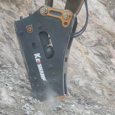 Excavateur à châssis de 190 mm, marteau de concassage de roches pour la construction