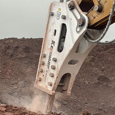 Excavateur à châssis de 190 mm, marteau de concassage de roches pour la construction