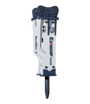 KS220 type silencieux disjoncteur hydraulique pour excavatrice diamètre de châssis 140 mm