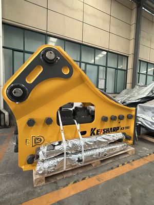 KS1000 type de coupeuse hydraulique latérale 260 mm de diamètre du châssis