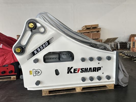 KS550 type latéral disjoncteur hydraulique avec 200 mm match de châssis 50-55t excavateur