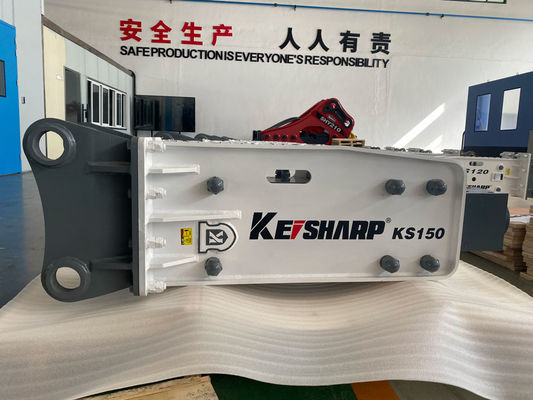 Machine de rupture hydraulique de roche de type KS150 de 100 mm de diamètre de châssis