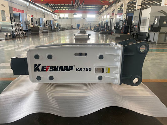 Excavateur KS150 Machine hydraulique de rupture de roche de type supérieur de 100 mm de diamètre de châssis