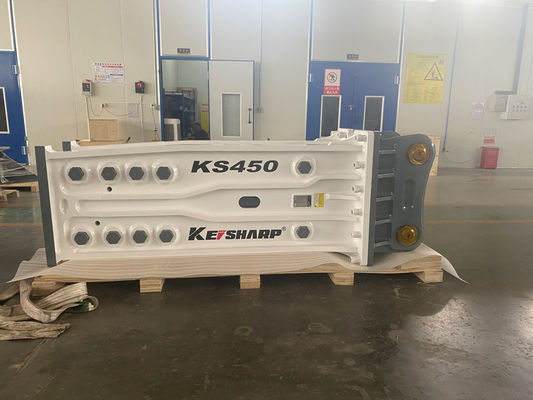 KS450 Top Type Rock Hydraulic Breaker Machine dont le diamètre est de 190 mm