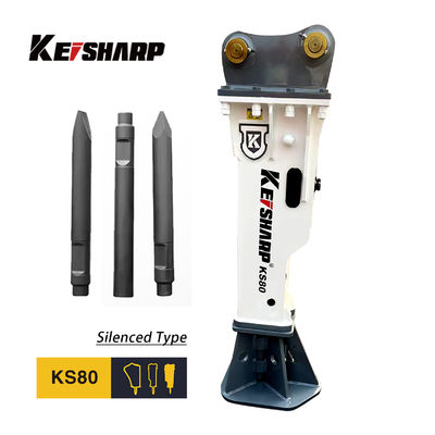 KS220 Top Type 140 mm Chisel Excavator Machine de rupture de pierre est homologuée ISO