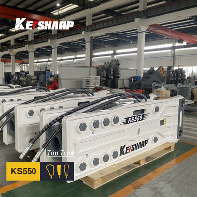 KS550 Top Type Rock Hydraulic Breaker Machine 200 mm de diamètre du châssis