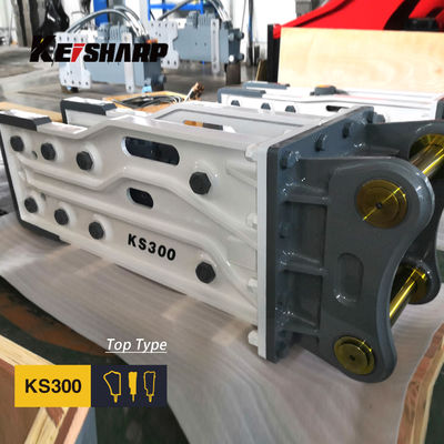Excavateur KS300 Machine hydraulique de rupture de roche de type supérieur de 150 mm de diamètre de châssis