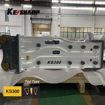 Excavateur KS300 Machine hydraulique de rupture de roche de type supérieur de 150 mm de diamètre de châssis