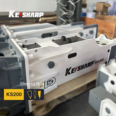 KS200 type supérieur de rupture hydraulique 135mm diamètre de châssis pour 18-22 tonnes de pelleteuse