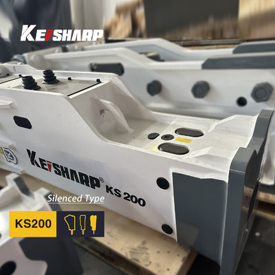 KS200 type supérieur de rupture hydraulique 135mm diamètre de châssis pour 18-22 tonnes de pelleteuse