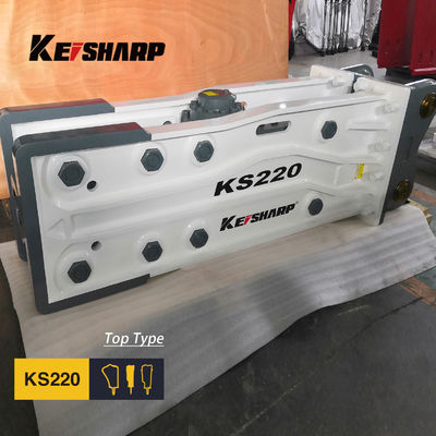 KS220 Top Type Rock Hydraulique Machine de rupture 140 mm Diamètre du châssis