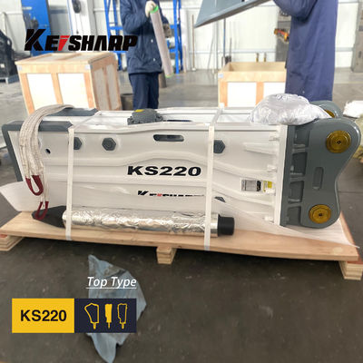 KS220 Top Type Rock Hydraulique Machine de rupture 140 mm Diamètre du châssis