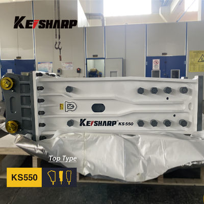 Keisharp KS550 Marteau hydraulique à tour fendue - Équipement fiable pour les chantiers